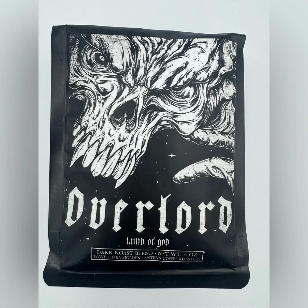Lamb of‎ God Coffee Set Memento Mori Overlord Sealed Metal Merch 12oz